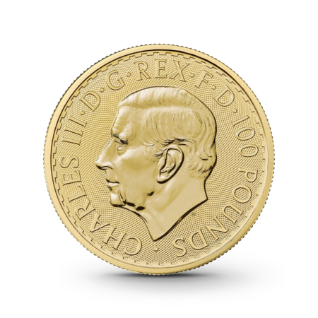 1 oz Britannia Moneda de oro Carlos III