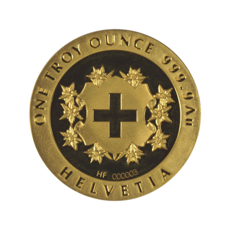 Gold coin - Helvetia Hans - 1 oz