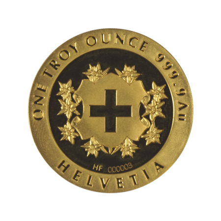 Gold coin - Helvetia Matterhorn - 1 oz