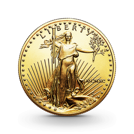 1/10  oz American Eagle Goldmünze - 5 Dollars USA verschiedene Jahrgänge
