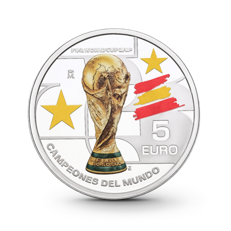 Spanien FIFA World Cup 26™ Champions – 5€ Silbermünze 2026