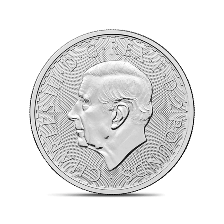 1 oz Britannia Silbermünze - 2 Pfund Großbritannien 2027