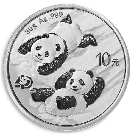 Silver coin - China Panda - 30 g