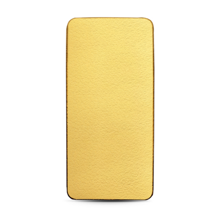 500 g Degussa Goldbarren (gegossen)