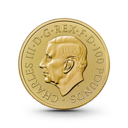 1 oz The Royal Tudor Beasts: Queen’s Lion Goldmünze - 100 Pfund Großbritannien 2026