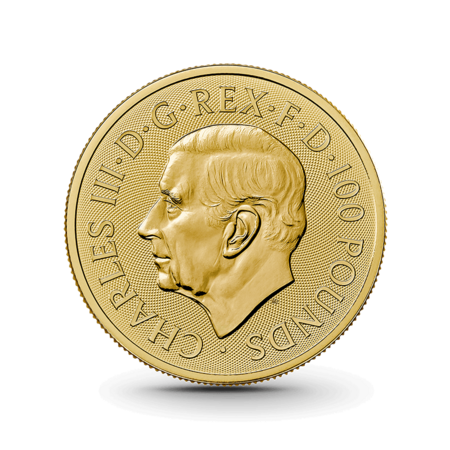 1 oz The Royal Tudor Beasts: Queen’s Lion Goldmünze - 100 Pfund Großbritannien 2026