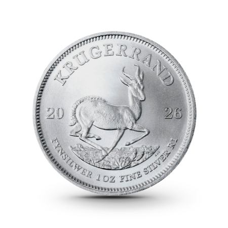 1 oz Krügerrand Silbermünze - Südafrika 2026