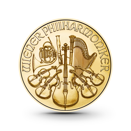 1 oz Wiener Philharmoniker Goldmünze - 100 Euro Österreich 2026