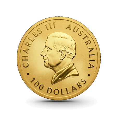 1 oz Australian Kangaroo Goldmünze - 100 Dollars Australien 2026