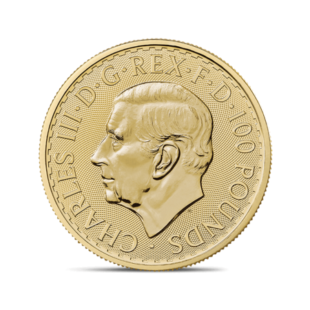 1 oz Britannia Goldmünze - 100 Pfund Großbritannien 2027