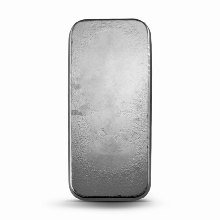 500 g Degussa Silberbarren Vintage (gegossen)