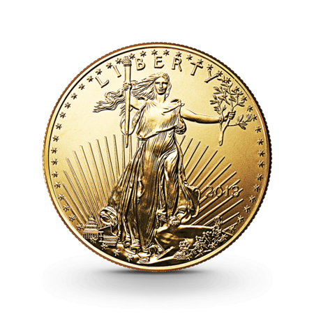 1/2 oz American Eagle Goldmünze - 25 Dollars USA verschiedene Jahrgänge