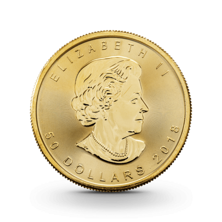 1 oz Maple Leaf Goldmünze - 50 Dollars Kanada verschiedene Jahrgänge