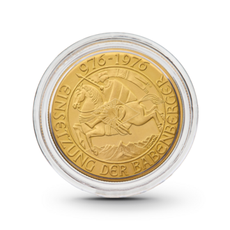 Münzkapsel 27,25 mm für Goldmünzen