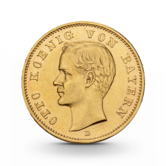 Bayern 20 Mark Otto Kaiserreich Gold