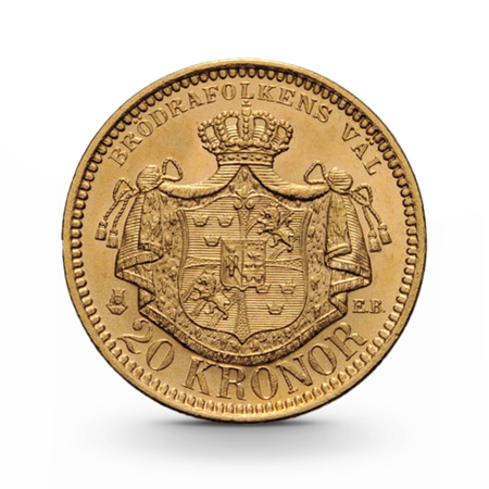 Schweden 20 Kronen Goldmünze