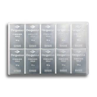 Silver bar - 100 g - CombiBar 10 x 10g